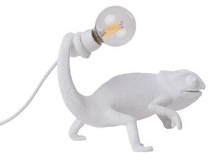 Asztali lámpa SELETTI, Chameleon Lamp Still, Fehér, Nappali, Műanyag, Dizájn