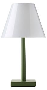 Asztali lámpa Rotaliana, Dina+, dimmable, Zöld, Nappali, Fém, Dizájn