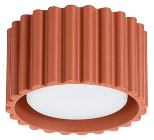 Mennyezeti Lámpa SOLLUX LIGHTING, RIBLA, dimmable, Barna / Rozsdabarna, Nappali, Alumínium