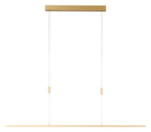 Függőlámpa Quitani, Tolu, dimmable, Arany / Sárgaréz, Nappali, Fém, Modern