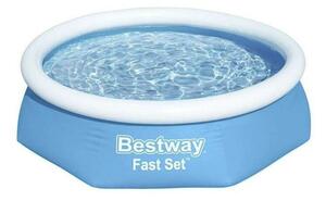 BESTWAY 57448 Kerti medence 244x61cm - bővített verzió, családi medence, nyári szórakozás, medence kiegészítők