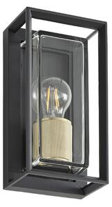 Kültéri Lámpa Arcchio, Ismera, dimmable, Fekete, Erkély, Alumínium, Modern