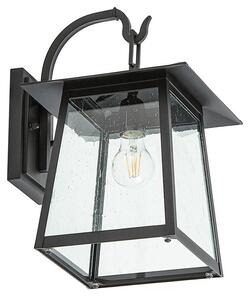 Kültéri Lámpa Lucande, Xavon, dimmable, Fekete, Erkély, Alumínium, Vidéki otthon / Rusztikus