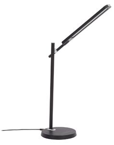 Asztali lámpa Lindby, Valtorin, dimmable, Fekete, Dolgozószoba / iroda, Műanyag, Modern