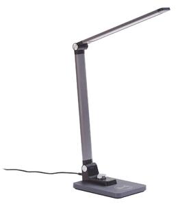 Asztali lámpa Lindby, Valtaris, dimmable, Fémes, Dolgozószoba / iroda, Műanyag, Modern