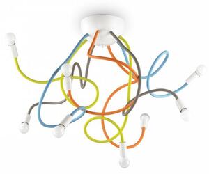 IdealLux 159010 MULTIFLEX PL8 COLOR mennyezeti lámpa