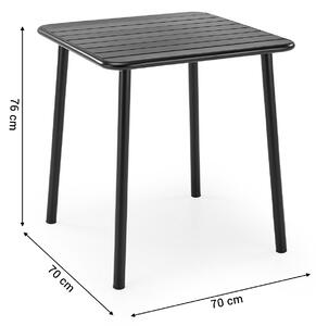 BOSCO kerti asztal - fekete