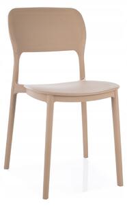 TIMO bézs műanyag kerti szék