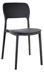 TIMO fekete műanyag kerti szék
