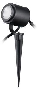 Spotlámpa Lindby, Nymo, dimmable, Fekete, Terasz, Fém, Modern