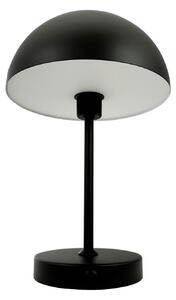 Asztali lámpa Dyberg Larsen, Stockholm, dimmable, Fekete, Nappali, Fém, Skandináv