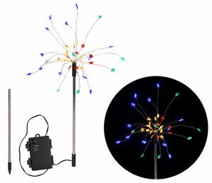 LED fények STARRY SKY 40 LED 80x30 cm, színes