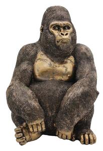 Ülő gorilla - szobor