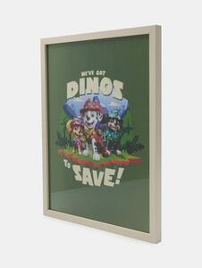 Sinsay - Keretezett poszter PAW Patrol Dino Movie - többszínű