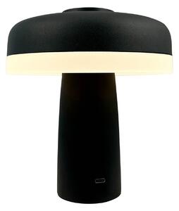 Asztali lámpa Dyberg Larsen, Porter, dimmable, Fekete, Nappali, Fém, Skandináv