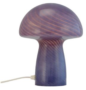 Asztali lámpa Dyberg Larsen, Mushroom, Kék, Nappali, Üveg, Dizájn