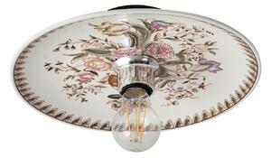 Fali Lámpa Lucande, Faelira, dimmable, Rózsaszín / Rosé, Nappali, Kerámia, Vintage