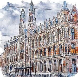 Kép 50x50 cm Amsterdam – Fedkolor