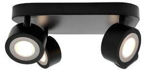 Mennyezeti Lámpa Nordlux, Clyde, dimmable, Fekete, Folyosó, Fém