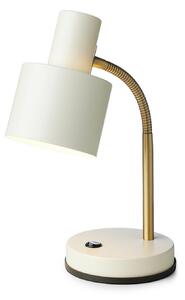 Asztali lámpa Halo Design, Bézs, Nappali, Fém