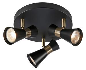 Mennyezeti Lámpa Markslöjd, Folie, dimmable, Fekete, Nappali, Fém, Modern