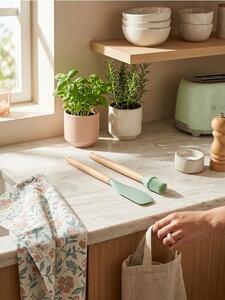 Sinsay - Szett: spatula és konyhai ecset 2 pack - világoszöld