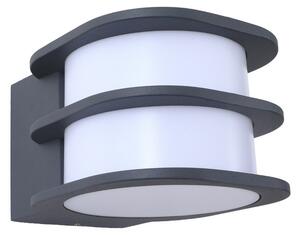 Kültéri Lámpa Lindby, Fyra, dimmable, Szürke, Erkély, Alumínium, Modern