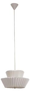 Függőlámpa Lindby, Magali, dimmable, Fehér, Nappali, Papír / Karton