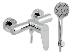 Zuhany csaptelep Novaservis Titania Fresh Eco zuhanyszettel együtt 150 mm króm 96061,0E