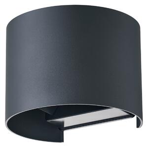 Kültéri Lámpa Lindby, Dara, dimmable, Szürke, Erkély, Alumínium, Modern