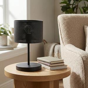 Emibig modern asztali lámpa lux fekete emi1670/ln1