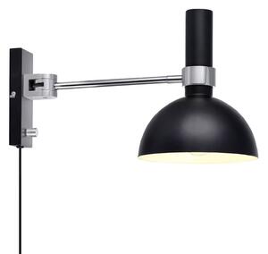 Fali Lámpa Markslöjd, Larry, dimmable, Fekete, Nappali, Fém, Modern