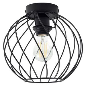 Mennyezeti Lámpa Lindby, Danika, dimmable, Fekete, Nappali, Fém, Modern