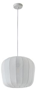 Függőlámpa Lindby, Helin, dimmable, Fehér, Étkező, Szövet / Textília, Modern