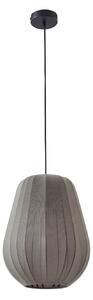 Függőlámpa Lindby, Helin, dimmable, Szürke, Étkező, Szövet / Textília, Modern