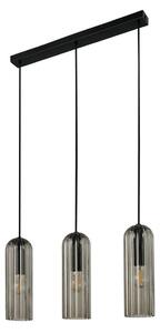 Függőlámpa Nordlux, Miella, dimmable, Fekete, Étkező, Üveg