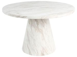 Étkezőasztal MERE Fehér márvány 120 cm 120 cm