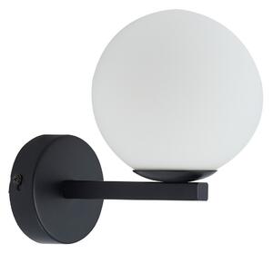 Fali Lámpa Lucande, Bidolo, dimmable, Fekete, Fürdőszoba, Üveg