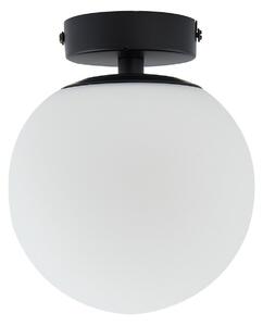 Mennyezeti Lámpa Lucande, Bidolo, dimmable, Fekete, Fürdőszoba, Üveg