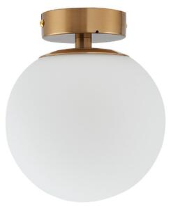 Mennyezeti Lámpa Lucande, Bidolo, dimmable, Arany / Sárgaréz, Fürdőszoba, Üveg