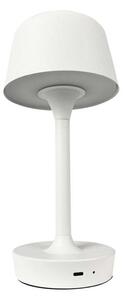 Asztali lámpa Dyberg Larsen, FLOW, dimmable, Fehér, Nappali, Fém, Skandináv