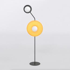 Emibig modern állólámpa kiss fehér fekete narancs emi1610/lp2