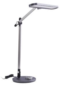 Asztali lámpa Lindby, Elvir, dimmable, Szürke, Étkező, Alumínium, Modern