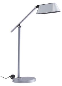Asztali lámpa Lindby, Thies, dimmable, Szürke, Dolgozószoba / iroda, Műanyag, Modern