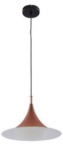 Függőlámpa Lindby, Jarl, dimmable, Barna / Rozsdabarna, Étkező, Fém, Modern
