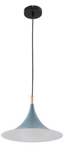 Függőlámpa Lindby, Jarl, dimmable, Kék, Étkező, Fém, Modern