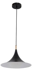 Függőlámpa Lindby, Jarl, dimmable, Fekete, Étkező, Fém, Modern