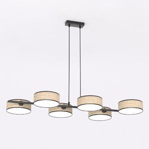 Emibig modern függeszték drumz barna fekete emi1565/6