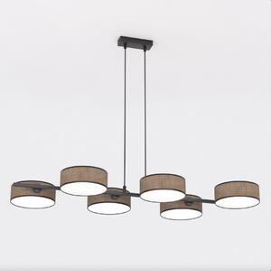 Emibig modern függeszték drumz barna fekete emi1563/6
