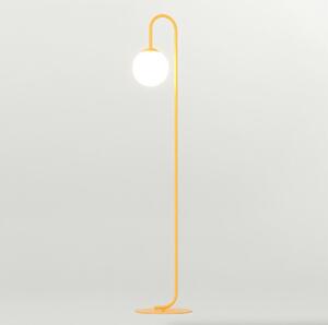 Emibig modern állólámpa flor fehér narancs emi1499/lp1